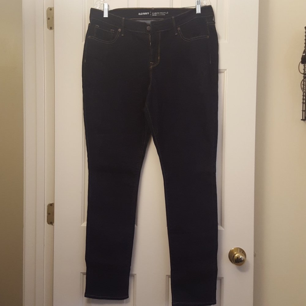 Old Navy dark wash jeans